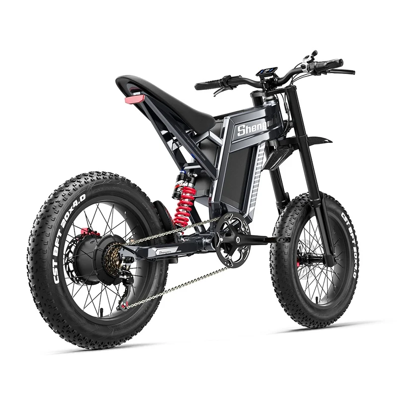 SHENGMILO S900 20" All-Terrain Elektrofahrrad mit 1500W Motor 60V 30Ah Batterie