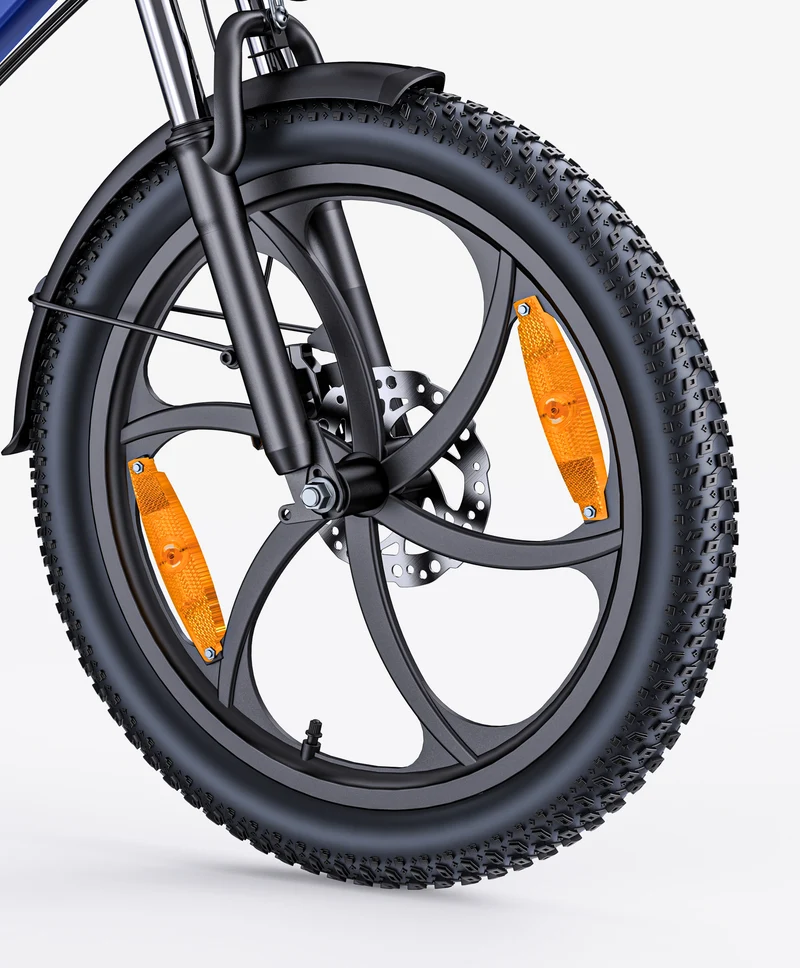 HILLMILES Mile 2 20" Faltbares Elektrofahrrad 250W Motor 36V 13Ah Batterie