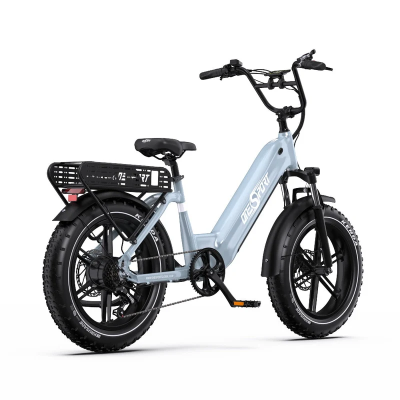 ONESPORT OT08 20" Fat Tire All-Terrain E-Bike mit 500W Motor und 48V 18Ah Batterie