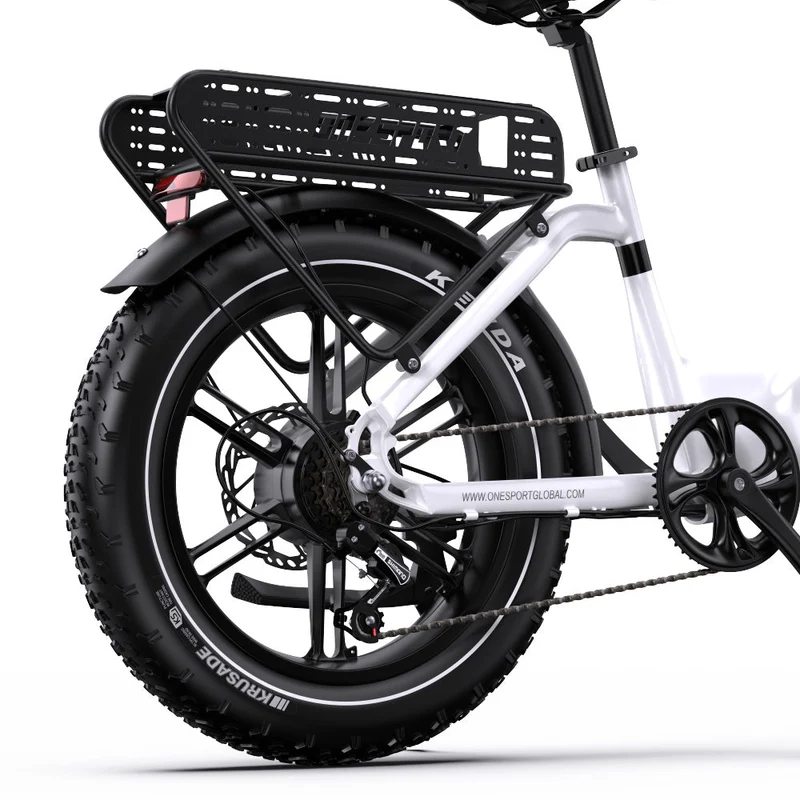 ONESPORT OT08 20" Fat Tire All-Terrain E-Bike mit 500W Motor und 48V 18Ah Batterie