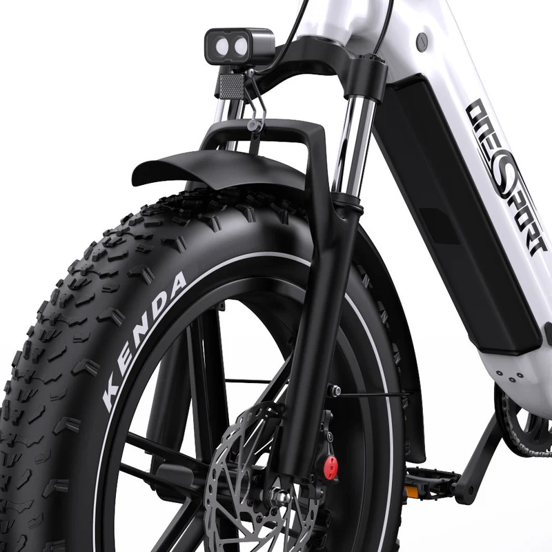 ONESPORT OT08 20" Fat Tire All-Terrain E-Bike mit 500W Motor und 48V 18Ah Batterie