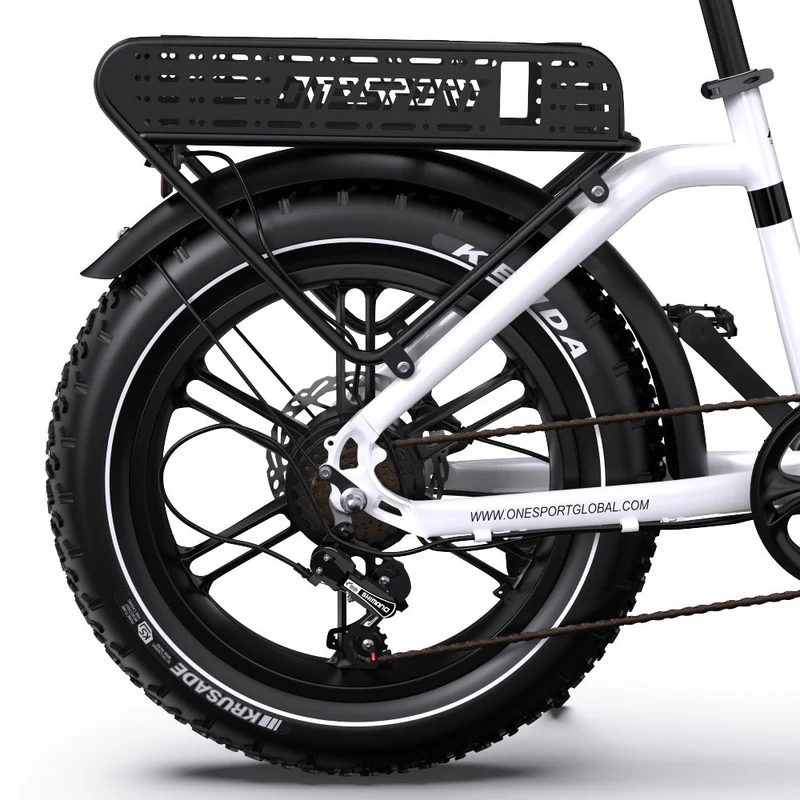 ONESPORT OT08 20" Fat Tire All-Terrain E-Bike mit 500W Motor und 48V 18Ah Batterie