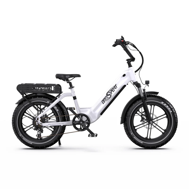 ONESPORT OT08 20" Fat Tire All-Terrain E-Bike mit 500W Motor und 48V 18Ah Batterie