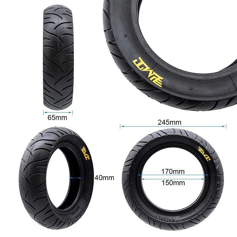 Tubeless Radialreifen E-Fire 75/250-6 (10x3-6) [PMT]