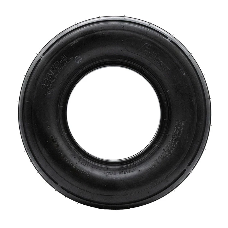 Schlauchloser Reifen 18x9,5-8 / 225/55-8 glatt [Feiben]