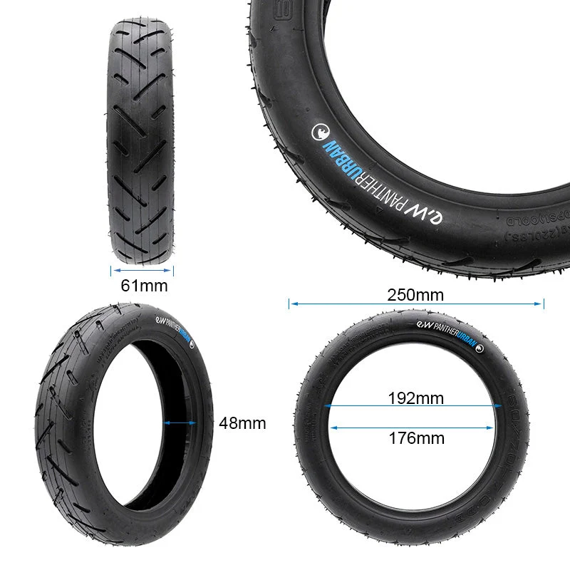 Tubeless Reifen 60/70-7 FÜR MI4 PRO MAX/PLUS EWHEEL PANTHERURBAN