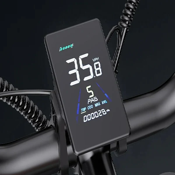 YVY CR20 20" Retro Stil E-Bike für alle Geländearten 1000W Motor 48V 20Ah Batterie