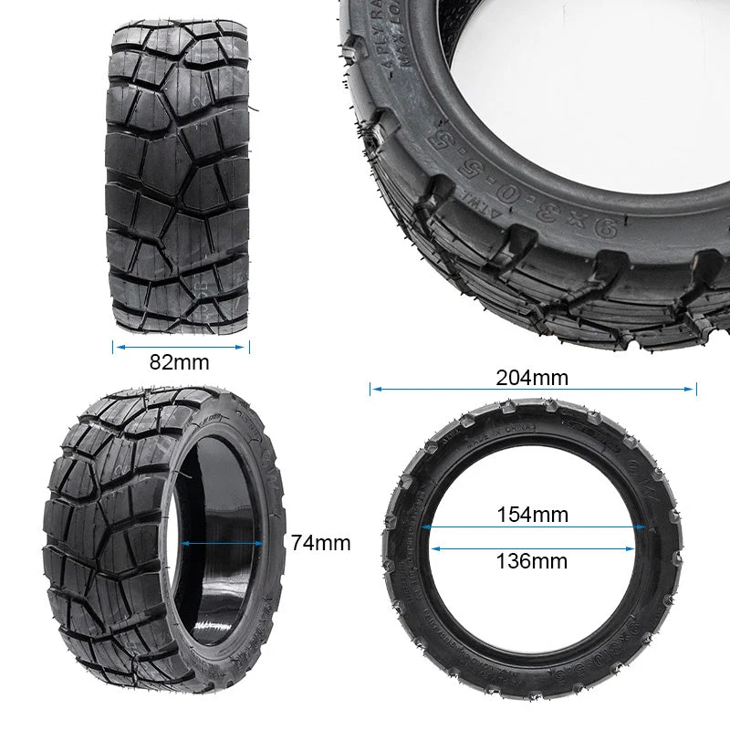 Schlauchloser Offroad-Reifen 9x3-5,5 EWHEEL RHINOTRACK mit pannensicherem Gel