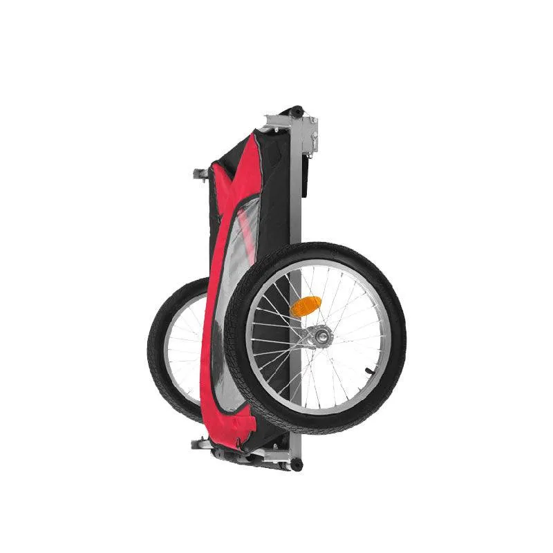 Klappbarer Fahrrad-Kinderanhänger