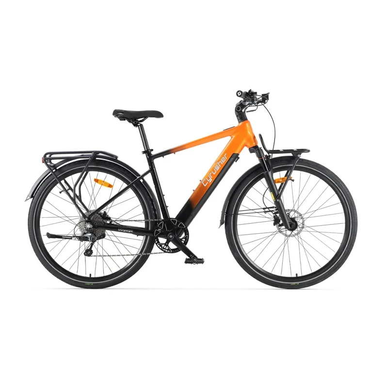 CYRUSHER Voyage 700C Trekking-Elektrofahrrad 250W Motor 36V 14Ah Batterie