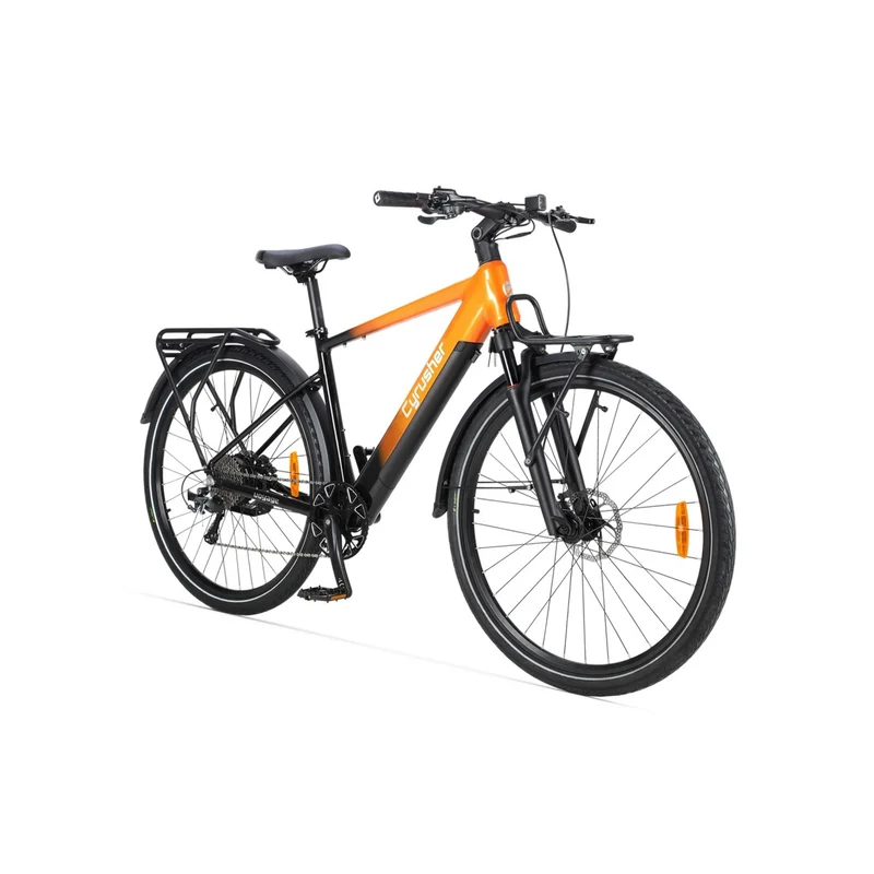 CYRUSHER Voyage 700C Trekking-Elektrofahrrad 250W Motor 36V 14Ah Batterie