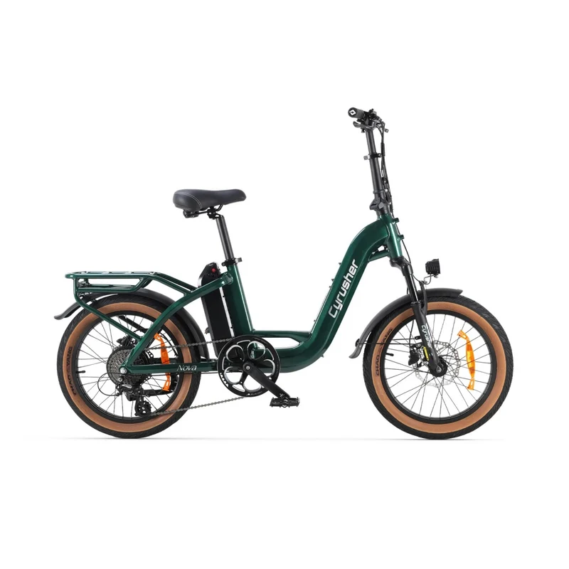 CYRUSHER Nova 20" Tiefeinsteiger Elektrofahrrad 250W Motor 36V 15Ah Batterie