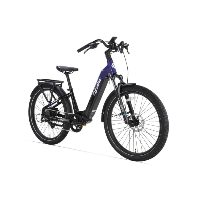CYRUSHER Grace 27,5“ City Elektrofahrrad 250W Motor 48V 15Ah Batterie