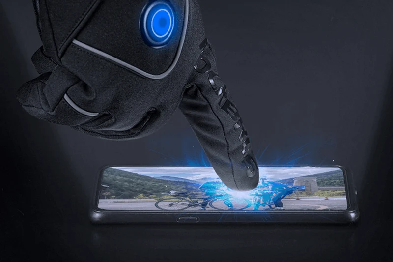 Elektrisch geheizte Fahrradhandschuhe