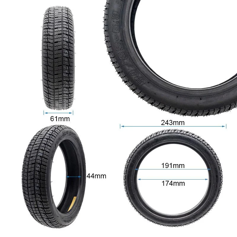 Tubeless Cityroad Reifen 60/65-6,9 [Ewheel]