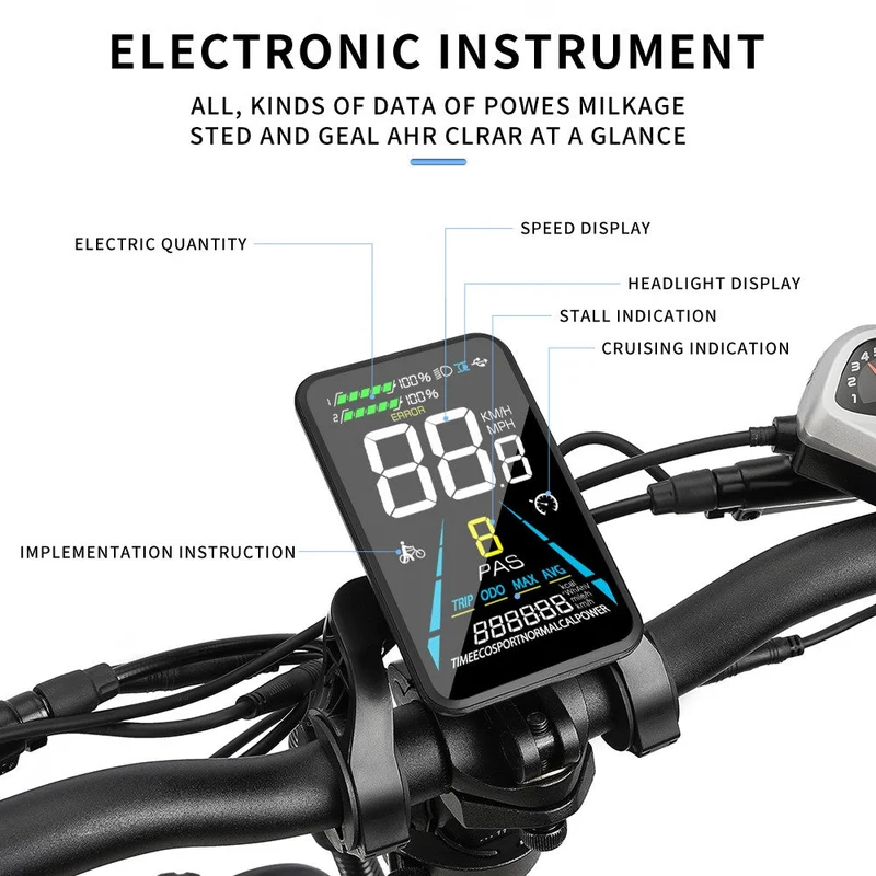 DRVETION BT20 20" Zusammenklappbares Elektrofahrrad 750W Motor 48V 10Ah Batterie