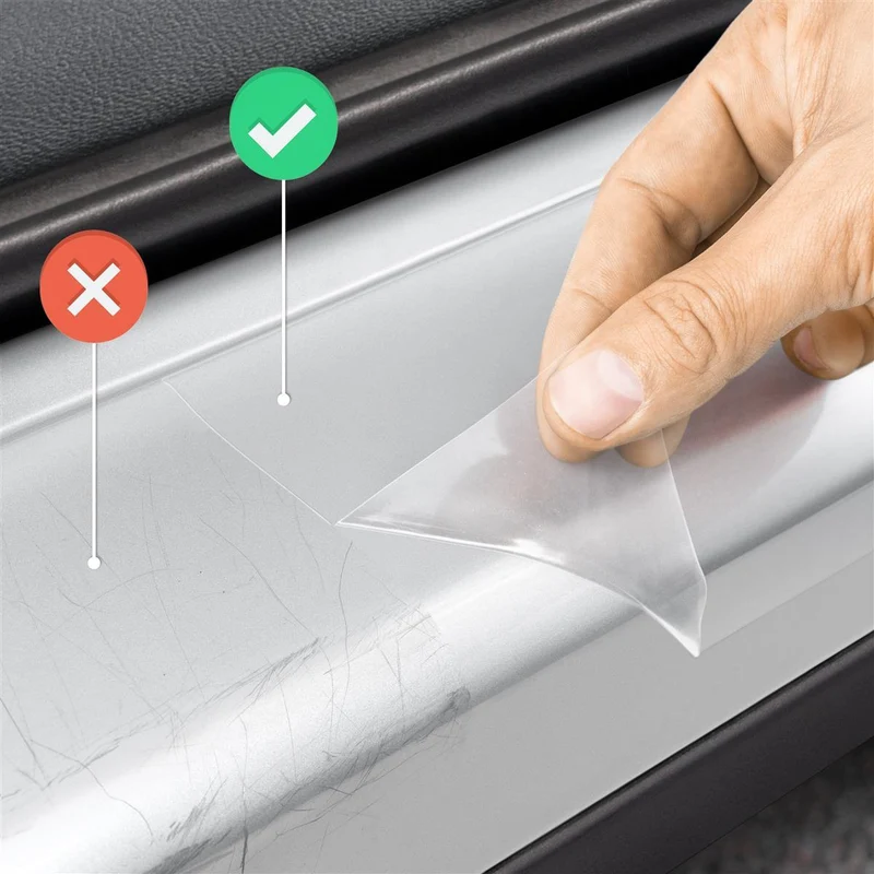 Schutzfolie für Ladekante des Tesla Model 3