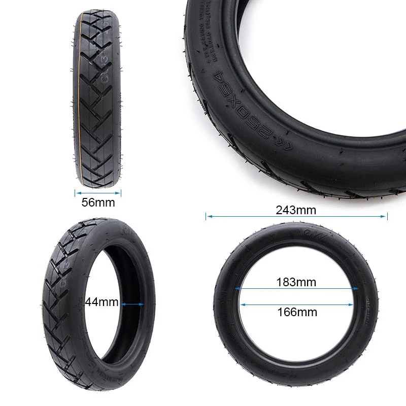 Schlauchloser Reifen 250x54 für Xiaomi Mi4 [Ewheel]