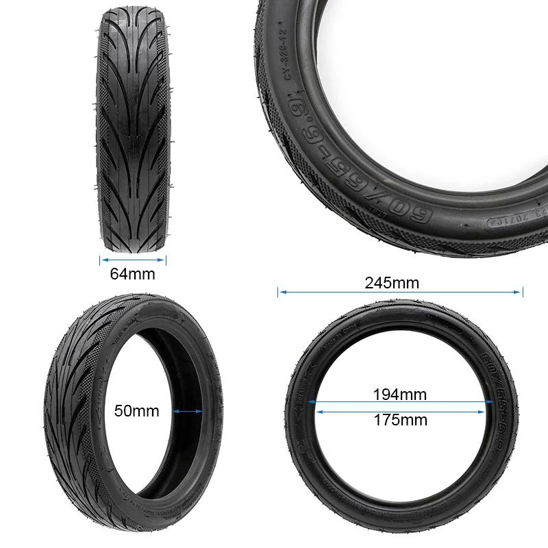 Tubeless Cityroad Reifen 60/65-6,9 [Ewheel] Edition GEL