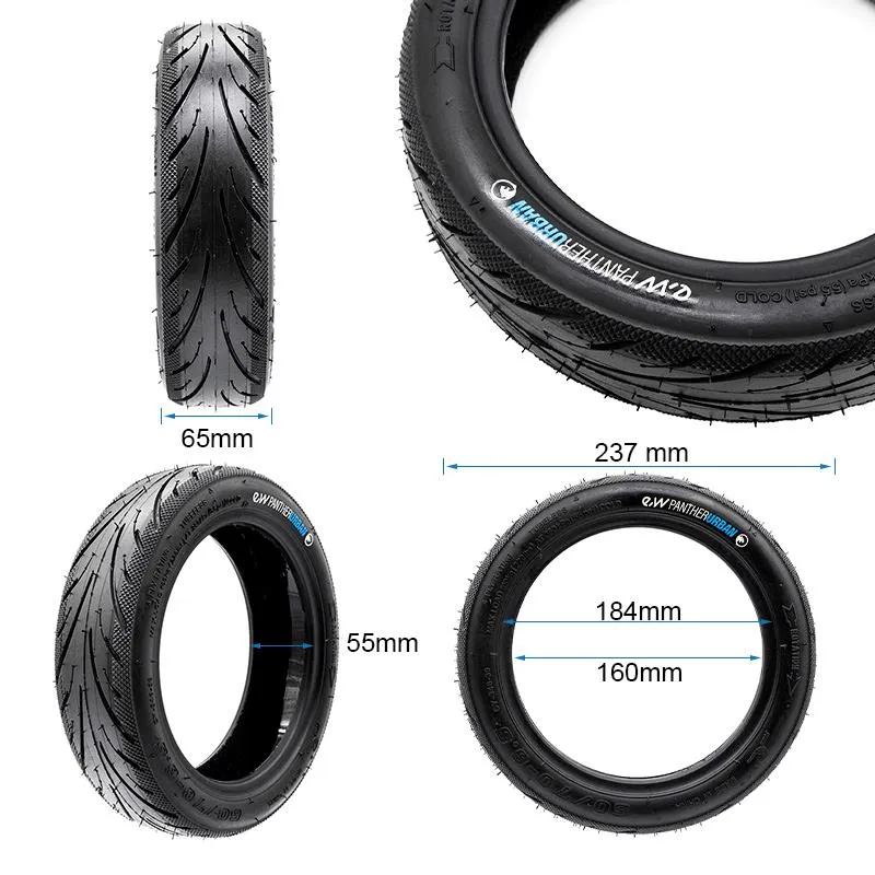 Tubeless Reifen 60/70-6,5 EWHEEL PANTHERURBAN Mit pannensicherem Gel