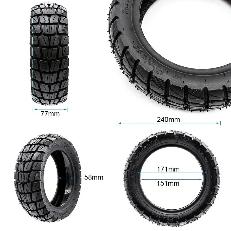 Tubeless Offroad Reifen 255X80 - 10x3-6 [Ewheel]