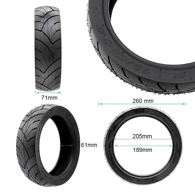 Schlauchloser Reifen 70/60-7,5 EWHEEL PANTHERURBAN