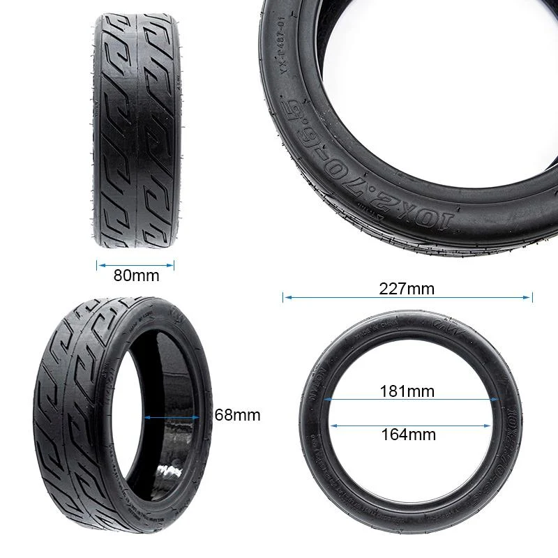 Tubeless Reifen Cityroad 10x2,70-6,5 Ewheel