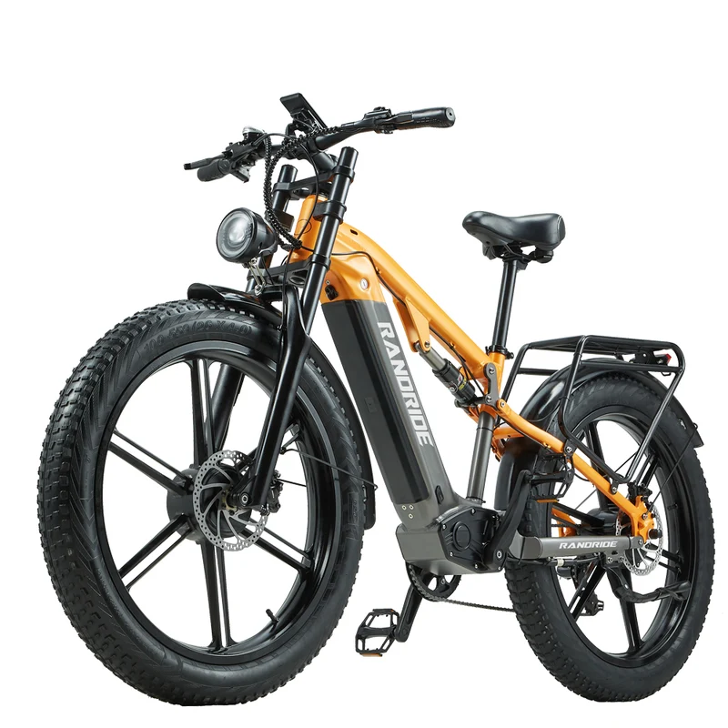RANDRIDE YX80M-2 26" Mountainbike Elektrofahrrad 1000W*2 Doppelmotoren 48V 20Ah Batterie