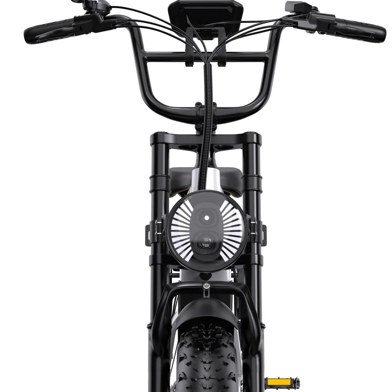 ONESPORT OT08PRO 20“ Vollgefedertes Fat Tire Elektrofahrrad 500W Motor 48V 18Ah*2 Dual Batterie