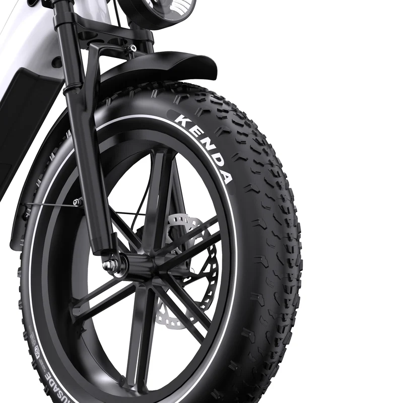 ONESPORT OT08PRO 20“ Vollgefedertes Fat Tire Elektrofahrrad 500W Motor 48V 18Ah*2 Dual Batterie
