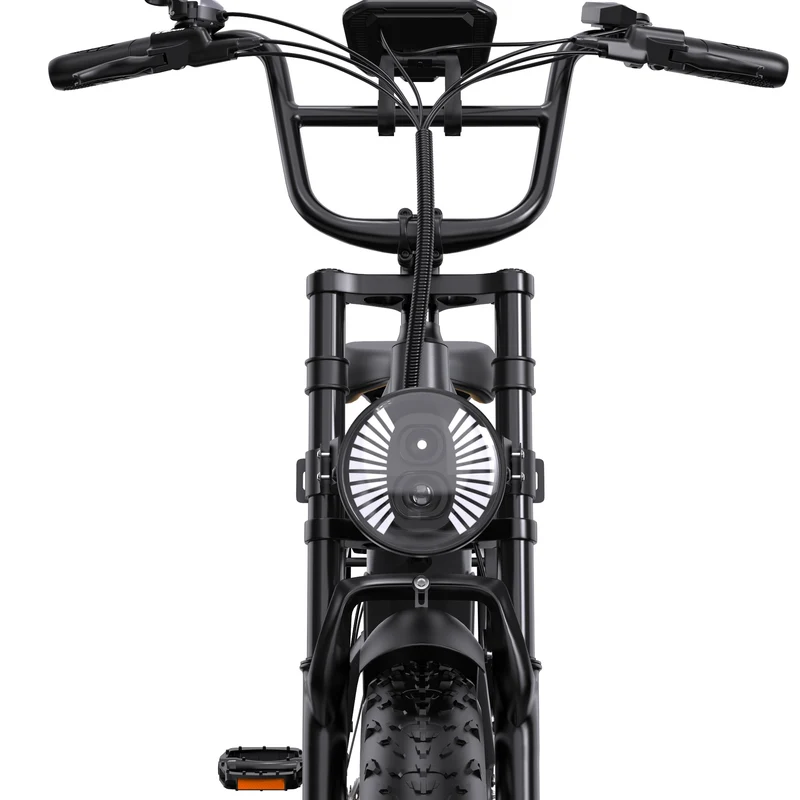 ONESPORT OT08PRO 20“ Vollgefedertes Fat Tire Elektrofahrrad 500W Motor 48V 18Ah*2 Dual Batterie