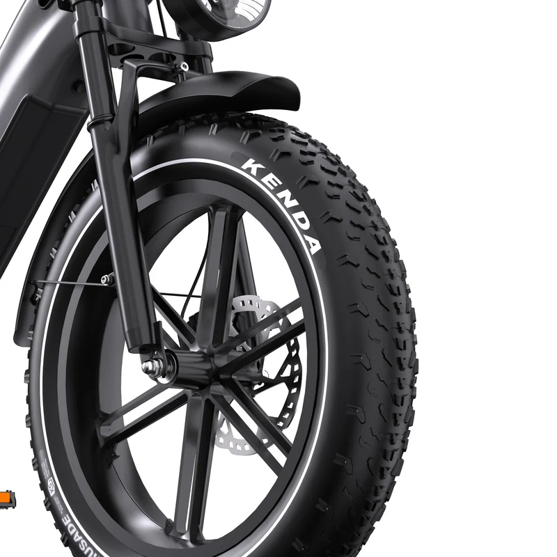 ONESPORT OT08PRO 20“ Vollgefedertes Fat Tire Elektrofahrrad 500W Motor 48V 18Ah*2 Dual Batterie