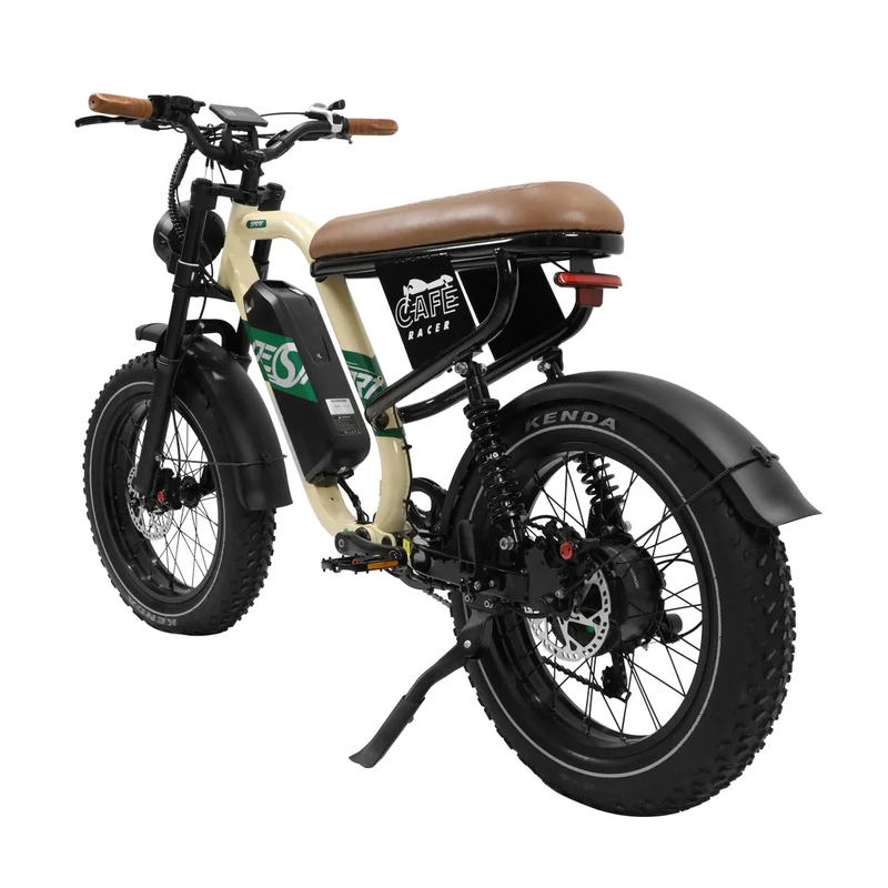 ONESPORT W66 20“ Retro Elektrofahrrad 500W Motor 48V 13.5Ah Batterie