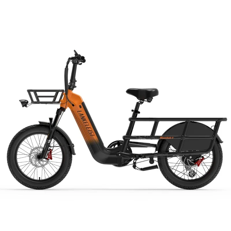 LANKELEISI Wombat-1 20“ Lasten Elektrofahrrad 1000W Motor 48V 20Ah Batterie