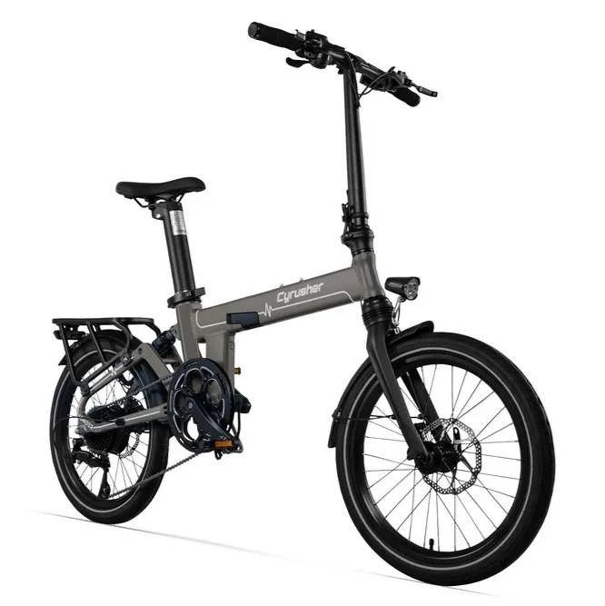 CYRUSHER Sonder 20" Fatbike Elektrofahrrad mit Federung und Faltfunktion 250W Motor 48V 10Ah Batterie