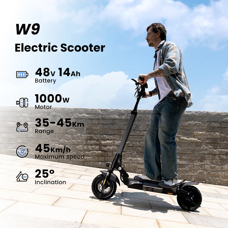 iScooter W9Air Off-Road Electric Scooter with APP Control