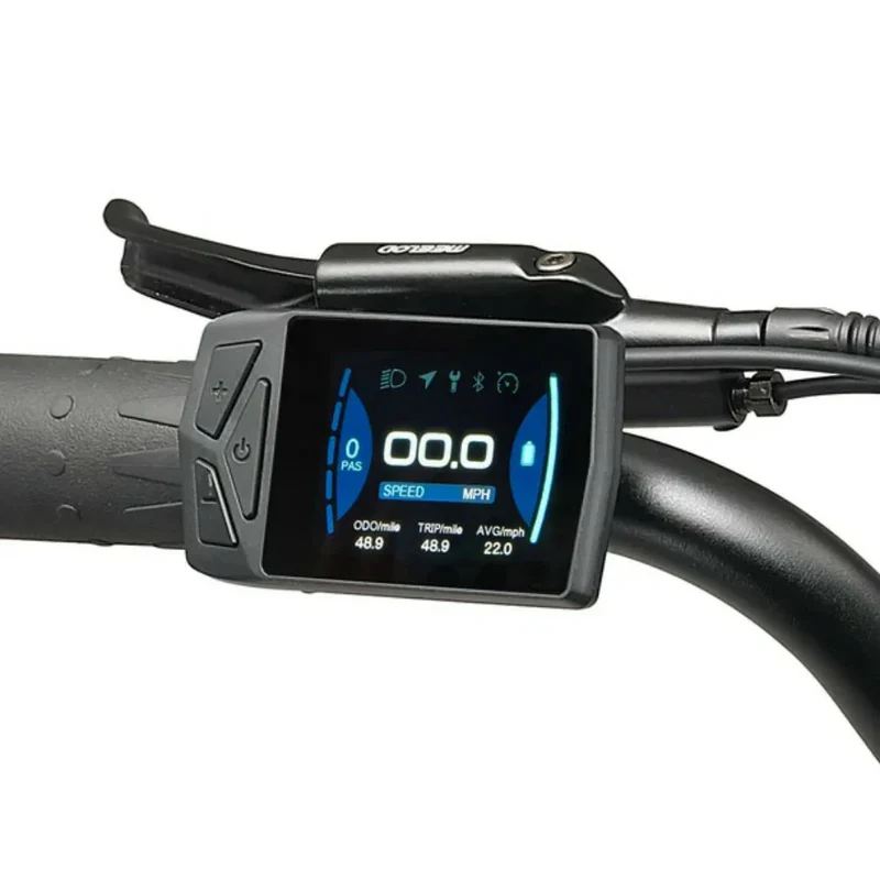 MEELOD DK300 MAX 20" Elektrofahrrad im Retro-Moped-Stil 2400W Spitzenleistung Motor 48V 20Ah Doppelbatterien