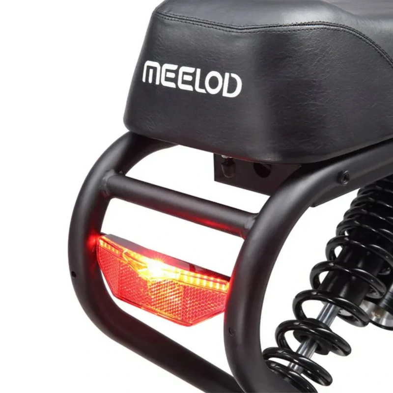 MEELOD DK300 MAX 20" Elektrofahrrad im Retro-Moped-Stil 2400W Spitzenleistung Motor 48V 20Ah Doppelbatterien
