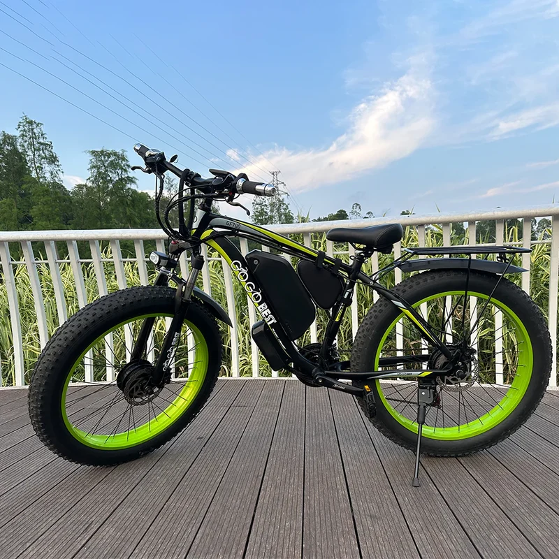 GOGOBEST GF700 26" Fetter Reifen Elektro-Mountainbike 500W Motor 48V 17,5Ah Batterie
