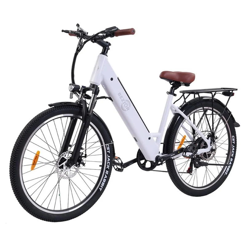 BEZIOR M3 26" Step-Through Elektro-Pendlerfahrrad 500W Motor 48V 10,4Ah Batterie