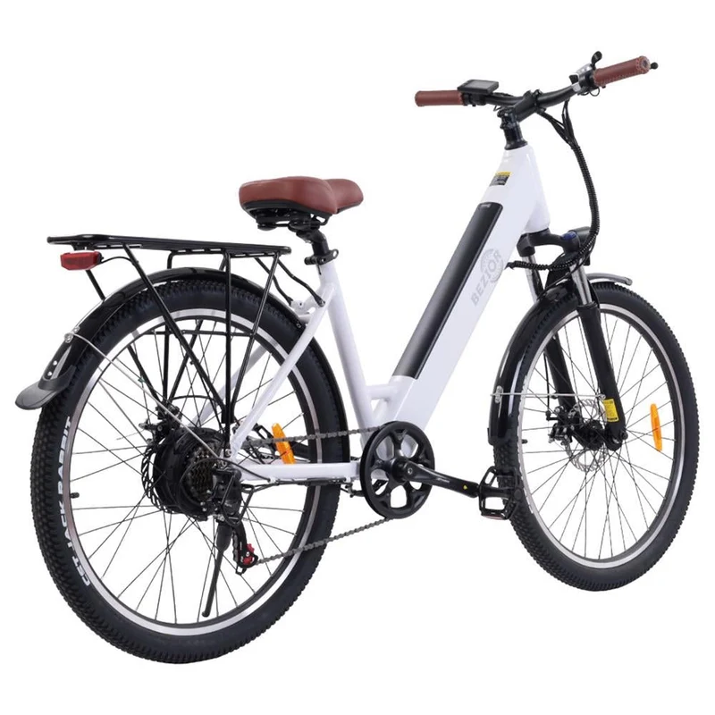 BEZIOR M3 26" Step-Through Elektro-Pendlerfahrrad 500W Motor 48V 10,4Ah Batterie