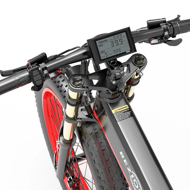 BEZIOR X-PLUS 26" Fat Tire Elektro-Faltrad 1500W Motor 48V 17,5Ah Batterie