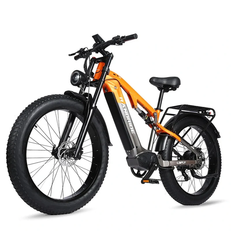 RANDRIDE YX80 26" Fetter Reifen E-Mountainbike 1500W Motor 48V 16Ah Batterie