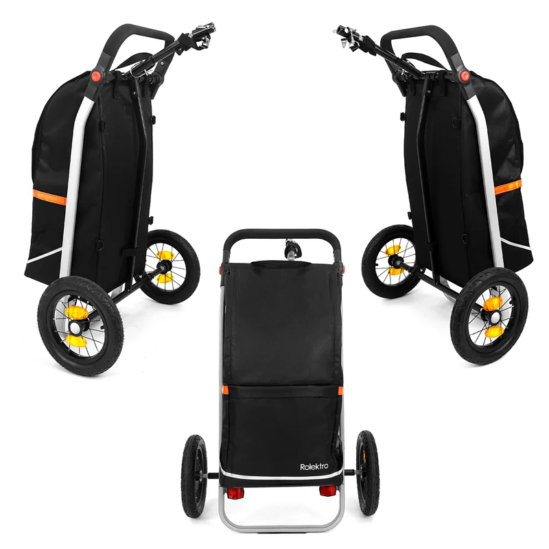 Rolektro Einkaufstrolley mit Adapter – 68 Liter