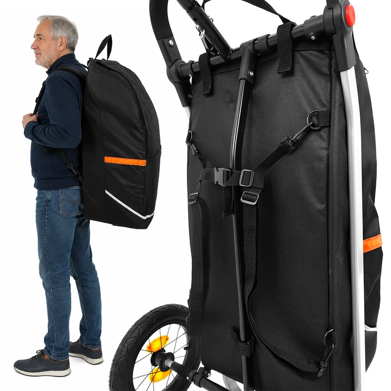 Rolektro Einkaufstrolley mit Adapter – 68 Liter