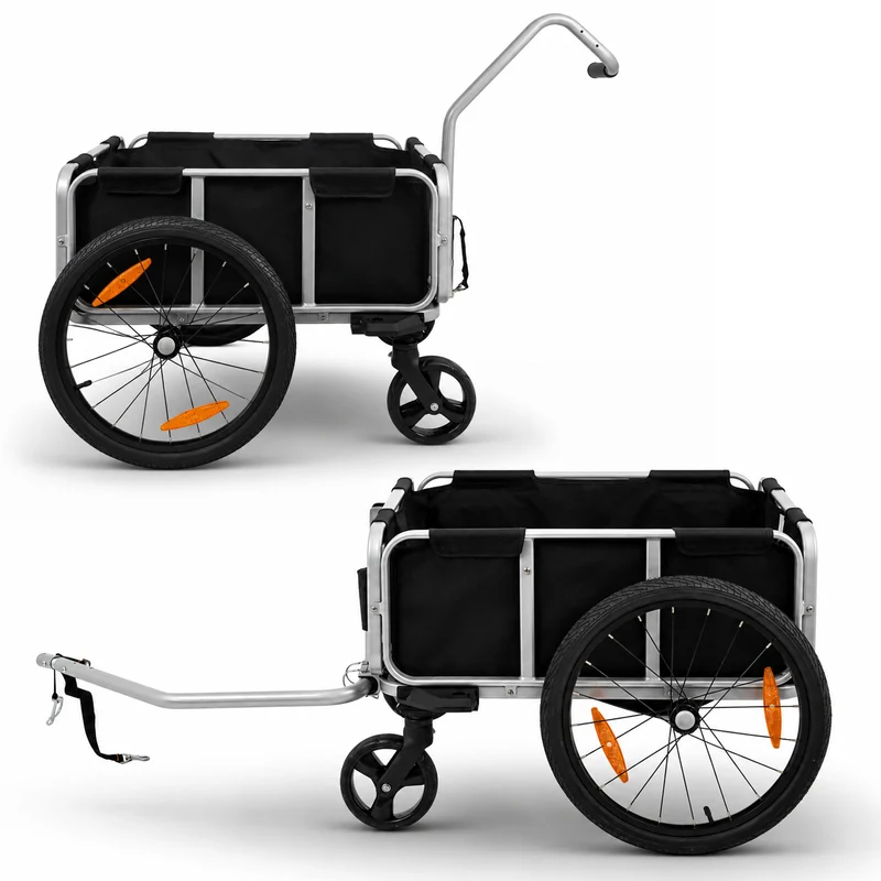 Rolektro Premium Transport-Anhänger aus Aluminium – 120 Liter