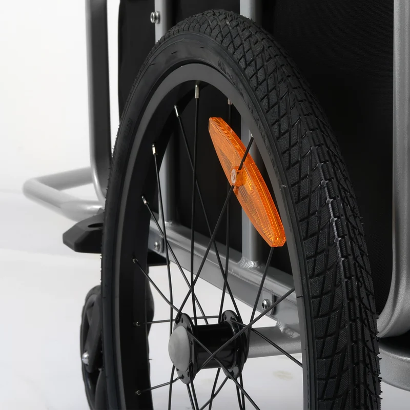 Rolektro Premium Transport-Anhänger aus Aluminium – 120 Liter