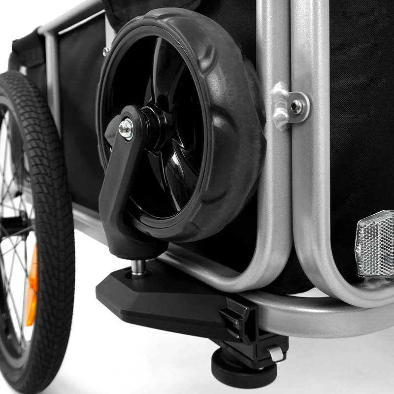 Rolektro Premium Transport-Anhänger aus Aluminium – 120 Liter