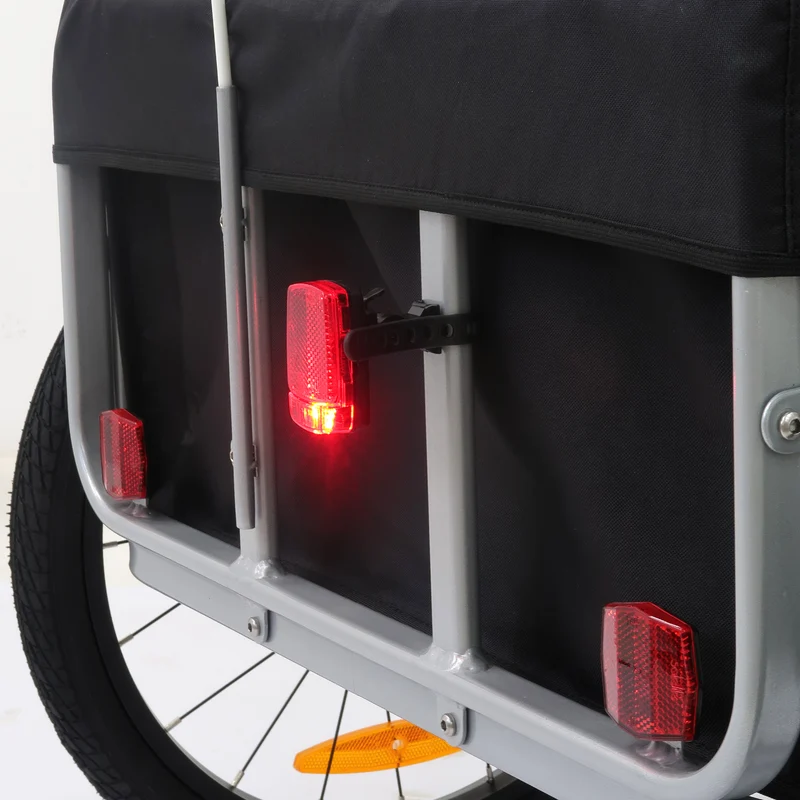 Rolektro Premium Transport-Anhänger aus Aluminium – 120 Liter