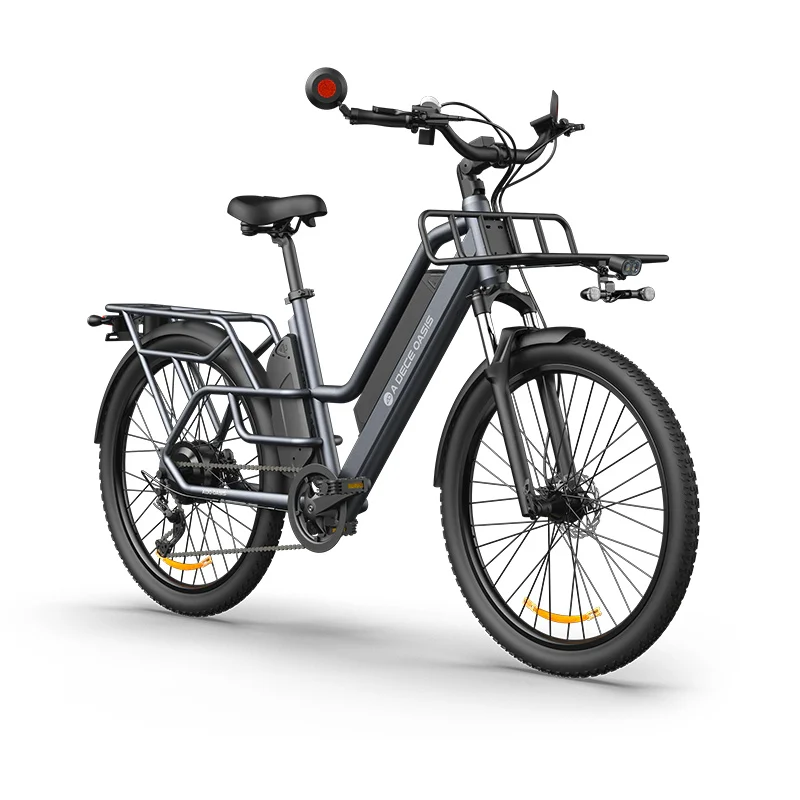 ADO Oasis 260T 26" Cargo Elektrofahrrad 500W Motor 48V 13,5Ah+9Ah Dual Batterie